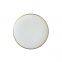 Hot Selling Kitchen Porcelain Serving Dishes Classic Round Elegant Gold Rim White Ceramic Dinnerware Steak Dinner Salad Plates
