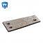Super hardened cast hardfacing wear resistant lining plate for dragline bucket inside install