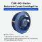 190 mm Turbo Blower AC Motor High Pressure High Cfm Backward Curved Centrifugal Impeller Radial Blower Fan