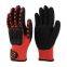 Snellsafety 13 Gauge HPPE  Nitrite Sandy Cut Resistant Abrasion With TPR Impact Safety Glove
