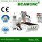4 axis cnc router with Circle ATC