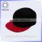 Fashion 100 Polyester 5 Panel Baby Hat Snapback Cap / Leather Design 5 Panel Blank Cap