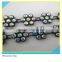 Crystal Plastic Strip Sew on Fashion Black Plastic mix Crystal 10 Yards 1 Card