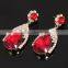 Wholesale High Quality Newest Design Alloy Gold Fancy Diamond Earrings