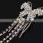 Wholesale newest boutique fashionable custom vintage diamond tasseles hair accessories