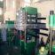 rubber tile making machine and mould