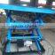 gold quality electric lift /stationary scissor lift table made in china