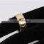 Wholesale fashion 18K new gold ring models for men without stone model