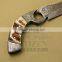 CITIZEN KNIVES, BEAUTIFUL CUSTOM HAND MADE DAMASCUS STEEL HUNTING BOWIE KNIFE