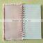 2014 note book with pvc cover 2016 customize plush note book