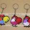 Cheap price cute design pvc rubber keychain