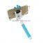 Mini Self-pole monopod selfie stick with cables