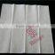 White dinner napkins 40x40cm 3ply 1/8fold