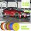 Colorful DIY Fashiondesign PVC adhesive car wheel rim decorative plastic strips