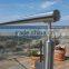 stainless steel handrail balustrade glass railing system