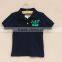 custom kids shirt 100% mesh cotton t shirt printed boys polo shirt