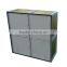 Cross flow air to air plate heat exchange recuperator