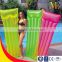 water inflatable bed floating row beach bed