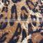 dark brown polyester leopard print milk fiber Spandex sportswear print lycra fabric