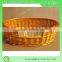 Handmade oval Wicker dog bed/ Wooden dog bed/Wicker baskets for dogs