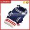 C591 Puppy Dog Navy Style Ribbed Knit Sweater Bowknot Knitwear Custom Knit Dog Sweater