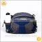 New products elastic hydration belt blue mens running waist bag with bottles