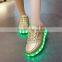 2016 Hot Chaussure Led Novelty New Unise Luminous Shoes Men & Women Fashion USB Recharge Shuffle Girl Elena in Youtube LED Shoes