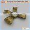 2016 New style decorative high quality custom bowknot metal for handbags