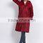 One piece industry OEM long waterproof raincoat with adjust hooded