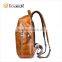 ICARER Waterproof Vintage Genuine Leather Backpack for Men