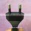 Korea 2 pin plug VDE power cord with KC approval 2.5A 250V
