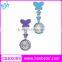 Stainless Steel 206L Chain Strap Waterproof Butterrfly Nurse Watch