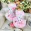pet dress/luxury flower printing dog dress