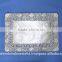 Colored Rectangular Alumunium Foil Paper Doilies