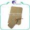 New Design Novelty Cheap Jute Fabric Luggage Tag