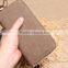 Vintage Canvas Wallets Mens Long Zipper Wallet Shenzhen Gold Manufacturer
