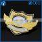 custom engrave metal car decoration manufacturer
