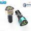 Output 40W 5V /9V /12V 3A three 3 ports quick charge QC 3.0 / Type C car charger