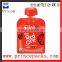 Wholesale high quality fruit juice/baby food packaging spout pouch