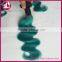 Summer hairstyles Virgin malaysian 100 human colored 1b teal two tone hair weave for black women