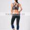 custom women's Fitness Active wear Yoga Pants Sport Bra Sets