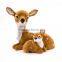 HX7 Xmas Mother and baby deer Cute decorations factory cheap 1 pair