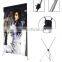 Portable metal 60*160cm bridge banner stand