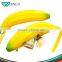 Fashion design item of silicone cheap banana coin purse