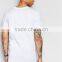 Daijun high quality 200g men white 100% short sleeve cotton crew neck custom t shirt printing