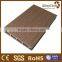 factory price crack-resistant wpc outdoor solid garden interlock decking