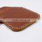 Handmade cow hide leather bus card holder