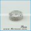 2015 Fashion Jewelry of Zircon Fashion Silver several layer ring