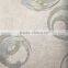 deep embossed circle design vinly wallpaper with abstract image