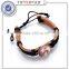 Vintage genuine leather Europe style wide leather men women unisex bracelets, punk style handmade cowhide bangles